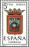 Spain 1962 Coats 5 Ptas Multicolor Edifil 1414. España 1414. Uploaded by susofe